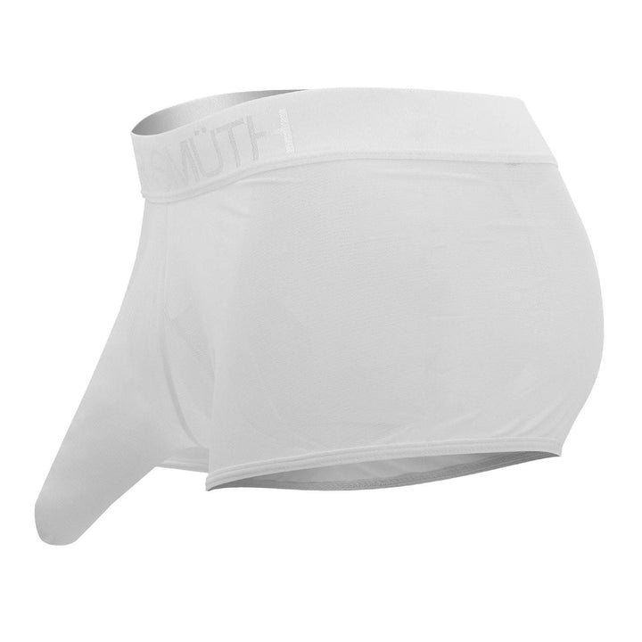 Roger Smuth Trunks in White – men's trunks