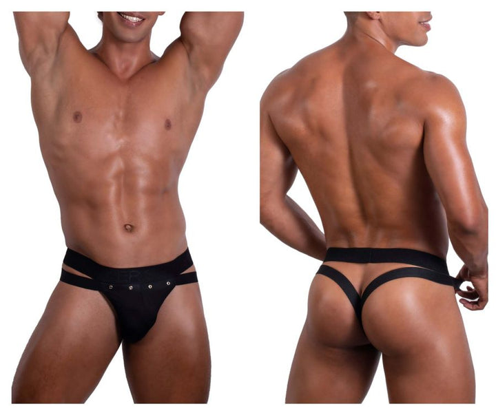 Roger Smuth Jock-Thong in Black – men's thongs