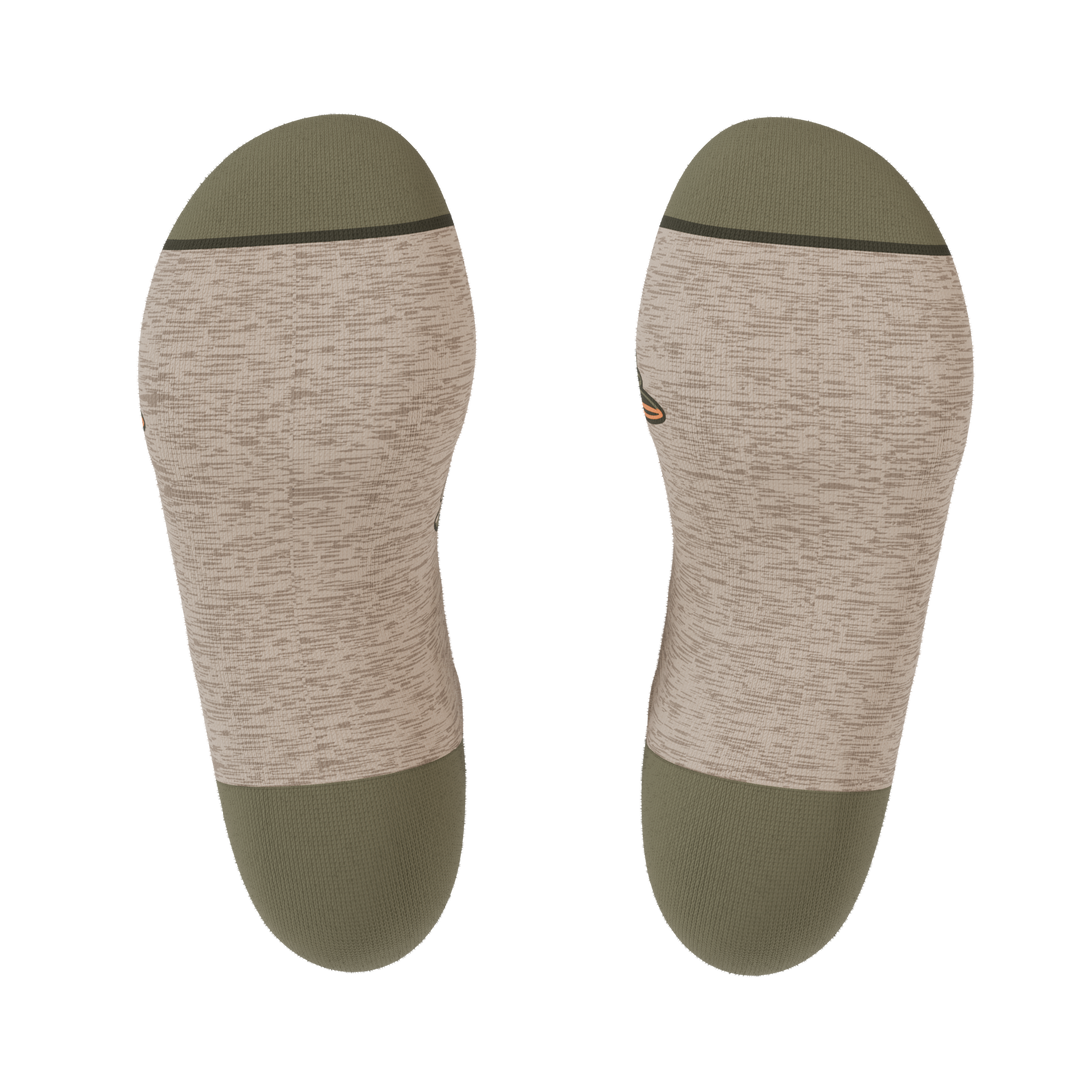 The Rowdy Angler | Fish Cowboy Heel Hammock™ Ankle Socks