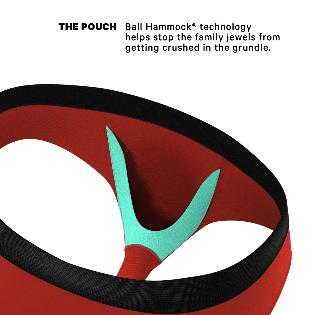 Shinesty "Rust Fund" Rusty Red Ball Hammock® Pouch Briefs