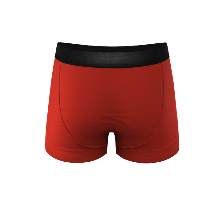Shinesty "The Rust Fund" Solid Rusty Red Ball Hammock® Pouch Trunks Underwear