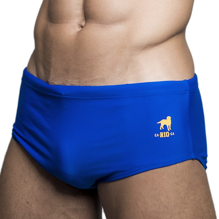 CA-RIO-CA Men's Classic Cut Solids Sunga Male Bathing Suit Swimwear in 