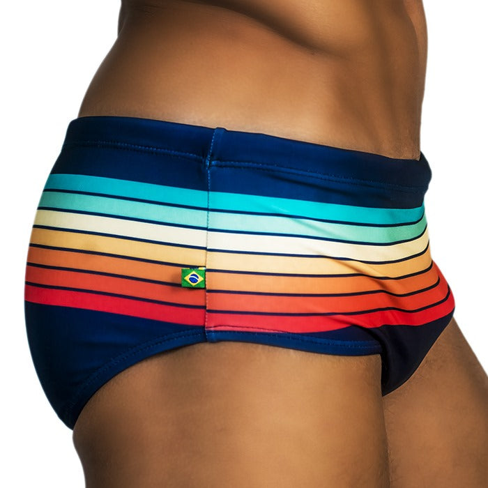 CA-RIO-CA Men's Sunset Sunga Designer Swimwear in 