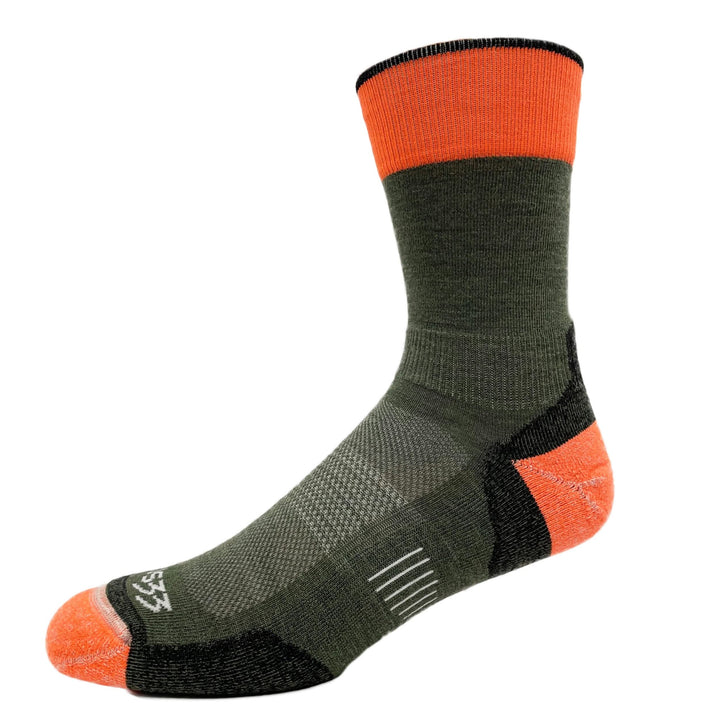 Minus33 Mountain Heritage Merino Wool Crew Socks - Microweight Cushion