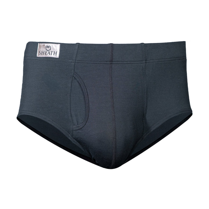 SHEATH Men's Dual Pouch American Briefs - Classic Modal Comfort
