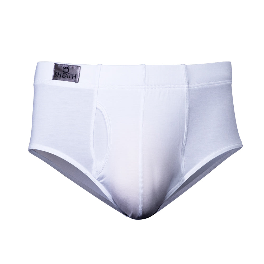 SHEATH Men's Dual Pouch American Briefs - Classic Modal Comfort