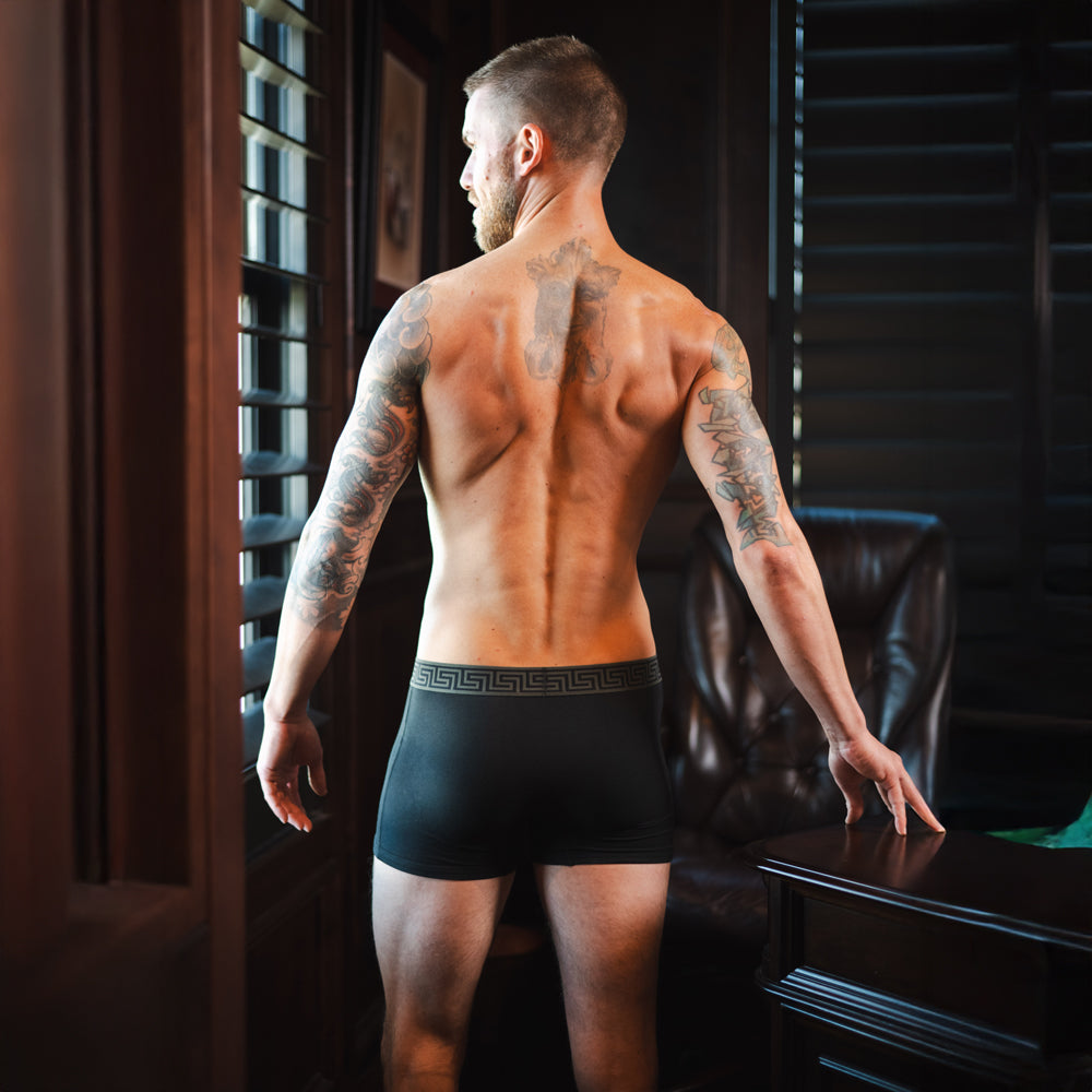 SHEATH 2.1 Bamboo AirFlow Dual Pouch Trunk 3 inch – men's bamboo airflow trunk underwear
