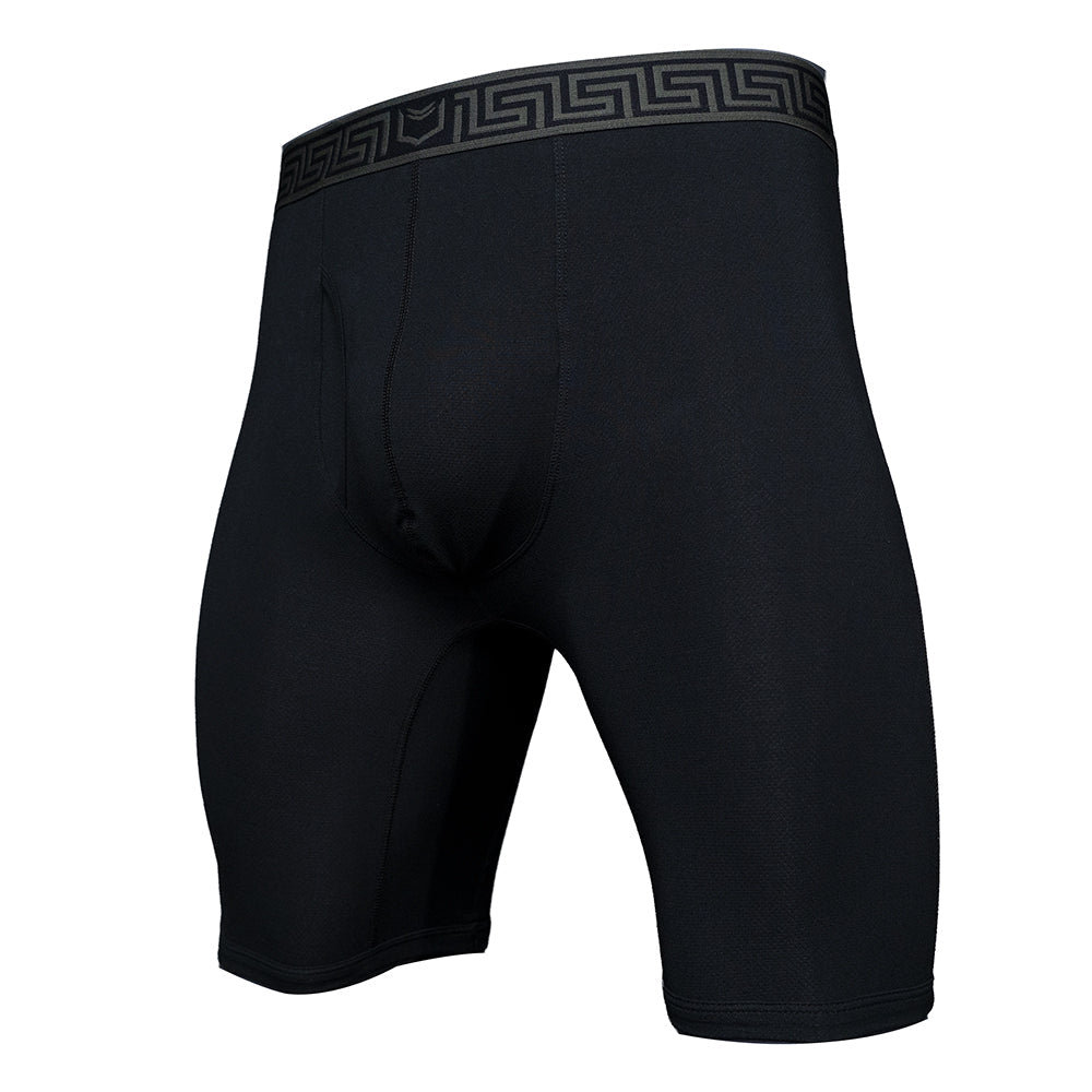 SHEATH V Bamboo AirFlow Dual Pouch Boxer Brief 8 inch – men's bamboo airflow long boxer brief