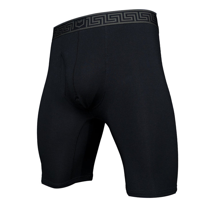 SHEATH V Bamboo AirFlow Dual Pouch Boxer Brief 8 inch – men's bamboo airflow long boxer brief