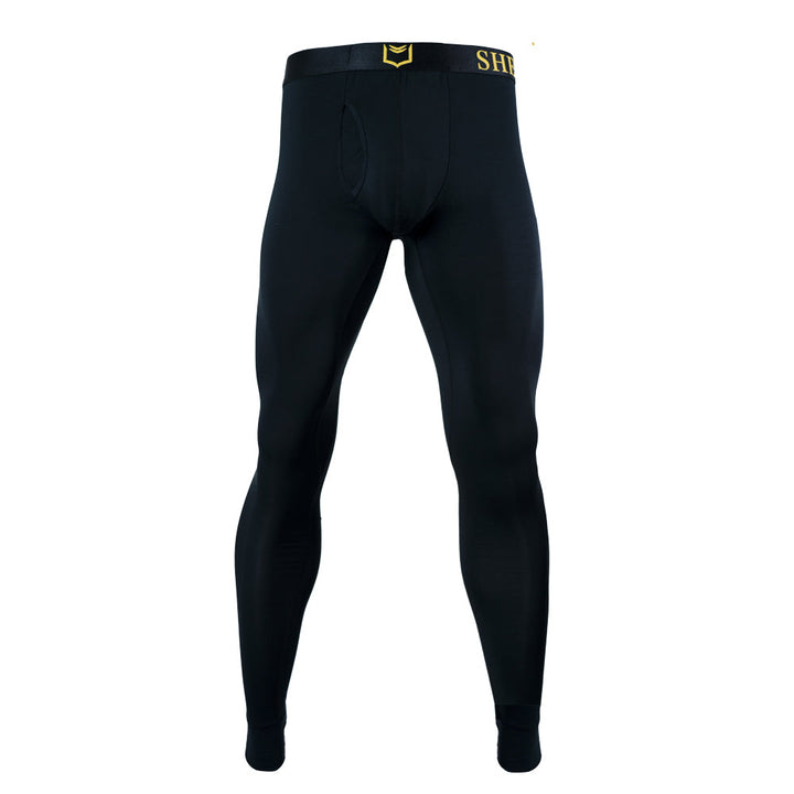 SHEATH Men's Dual Pouch Base Layer Bottoms | All-Climate Thermal Underwear for Comfort