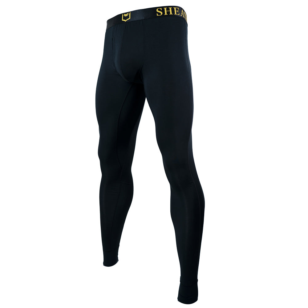 SHEATH Men's Dual Pouch Base Layer Bottoms | All-Climate Thermal Underwear for Comfort