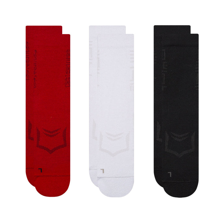 SHEATH Active Lifestyle Crew Socks 3 Pack