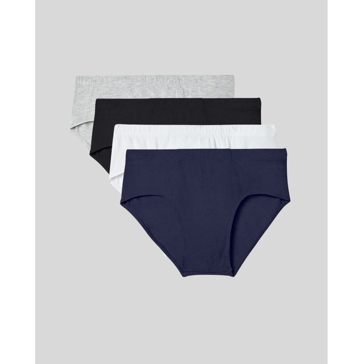 SilkCut Micro Modal Air Briefs 4-Pack – ultra-soft men's briefs with 4-way stretch