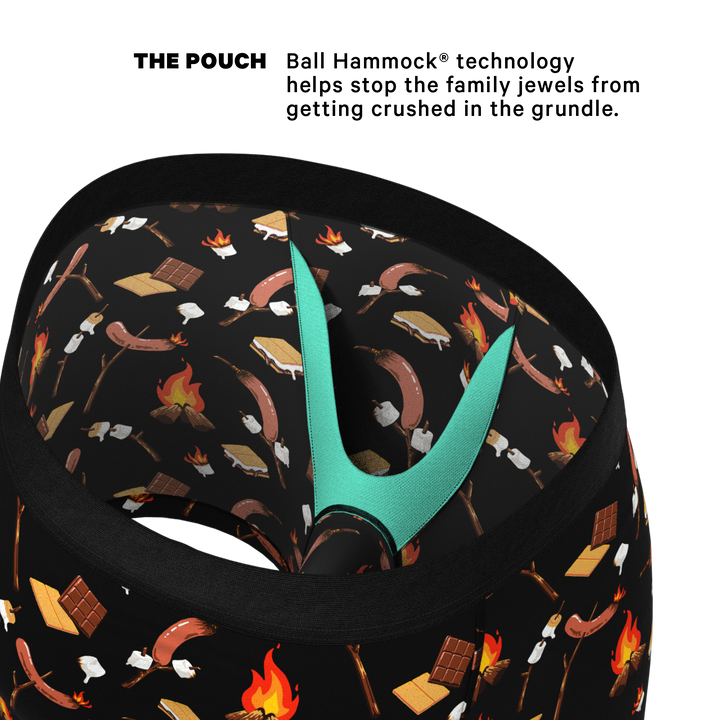 Shinesty S'more The Merrier Campfire Ball Hammock® Pouch Underwear
