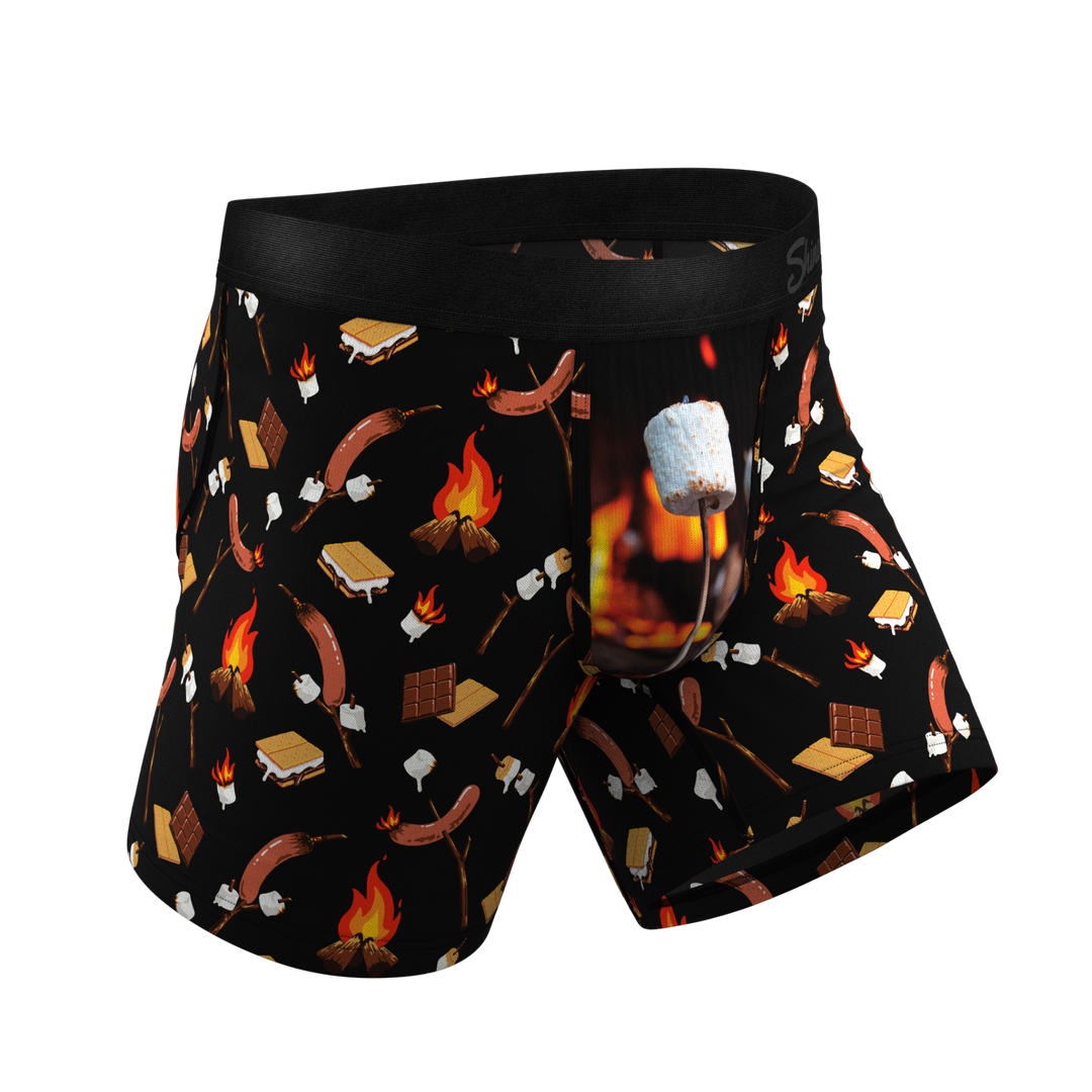 Shinesty S'more The Merrier Campfire Ball Hammock® Pouch Underwear