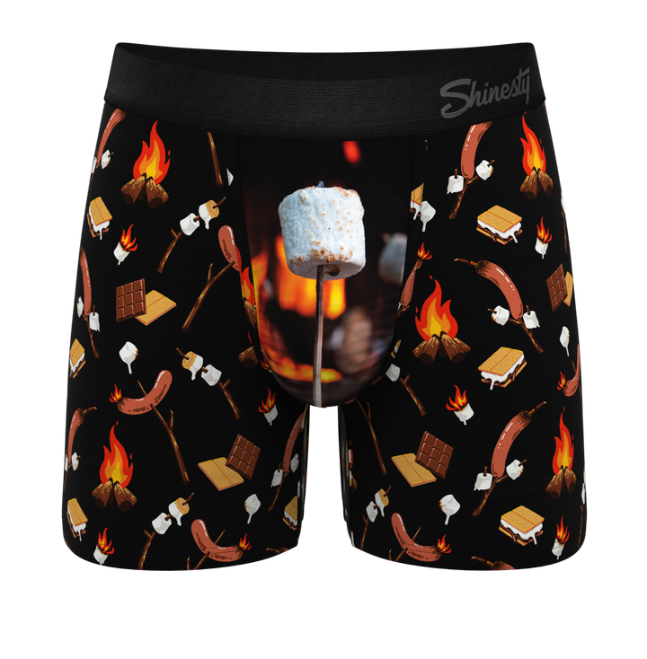 Shinesty S'more The Merrier Campfire Ball Hammock® Pouch Underwear
