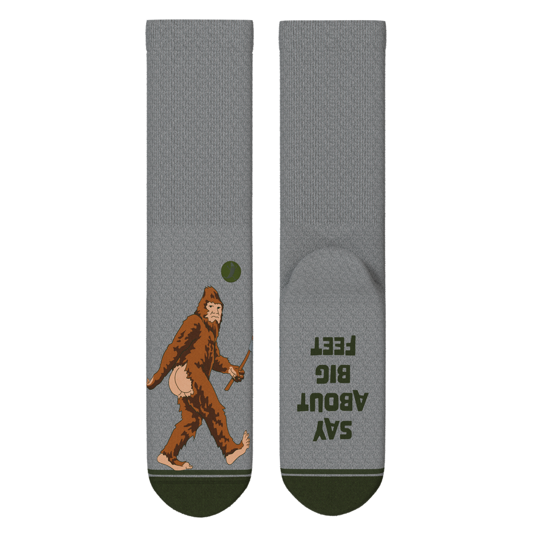 The Sassquatch | Bigfoot Heel Hammock™ Crew Socks