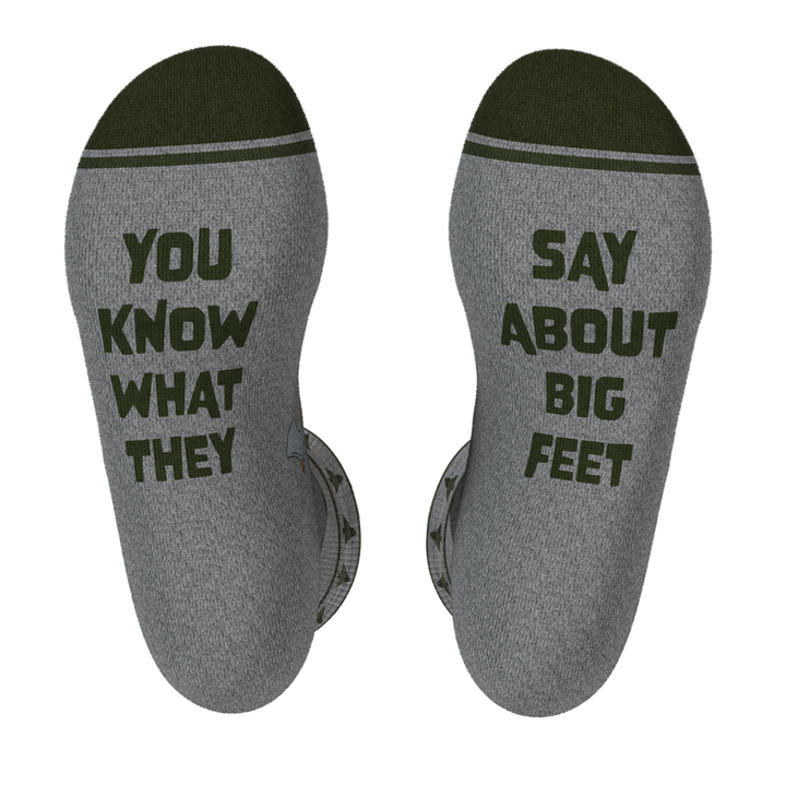 The Sassquatch | Bigfoot Heel Hammock™ Crew Socks