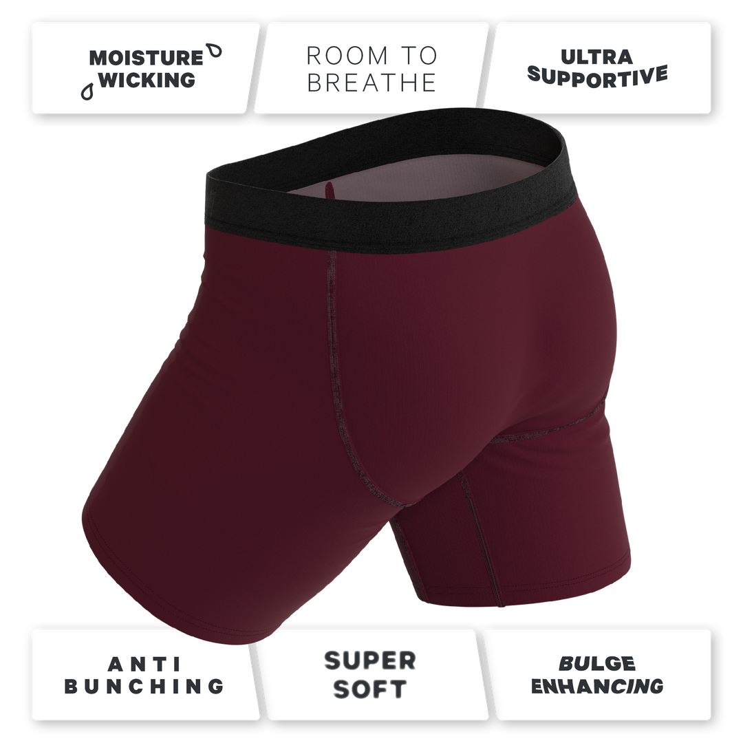 Shinesty "The Scare Bear" Grizzly Bear Long Leg Ball Hammock® Pouch Underwear with Fly