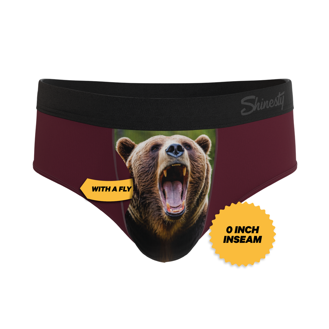 Shinesty Scare Bear Briefs: Grizzly Ball Hammock® Pouch