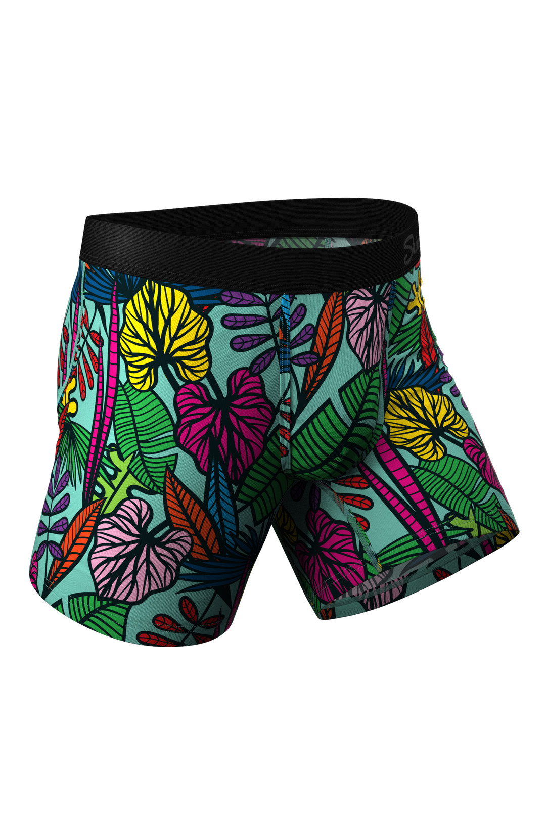 The Sex On The Beach | Light Blue Tropical Ball Hammock® Pouch Underwear