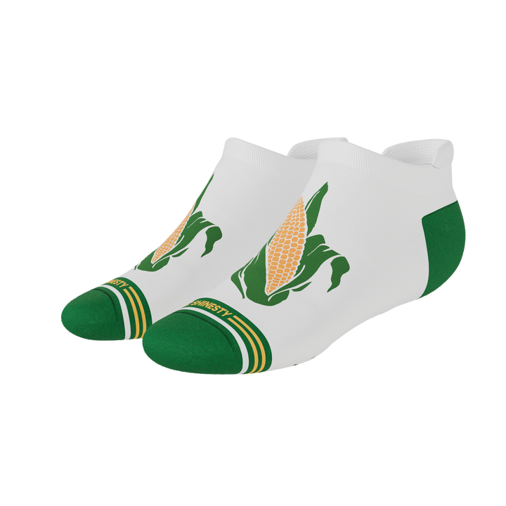 The Shuck Yea | Corn Heel Hammock™ Ankle Socks