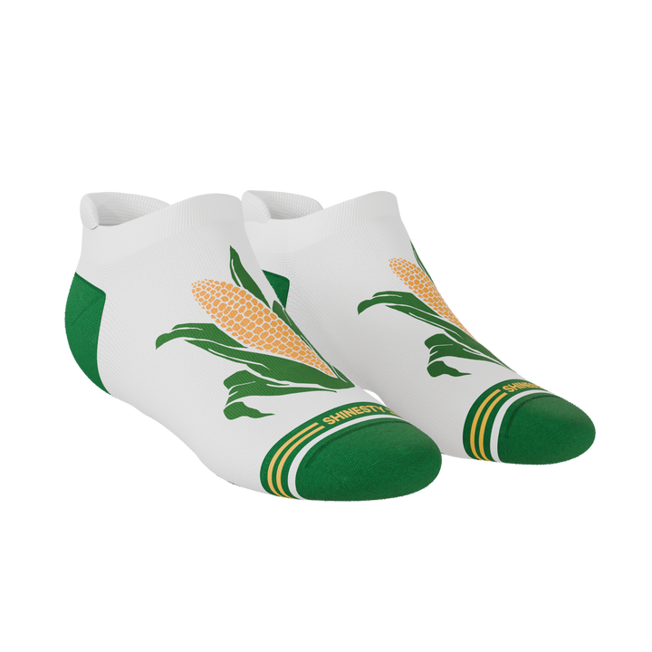 The Shuck Yea | Corn Heel Hammock™ Ankle Socks