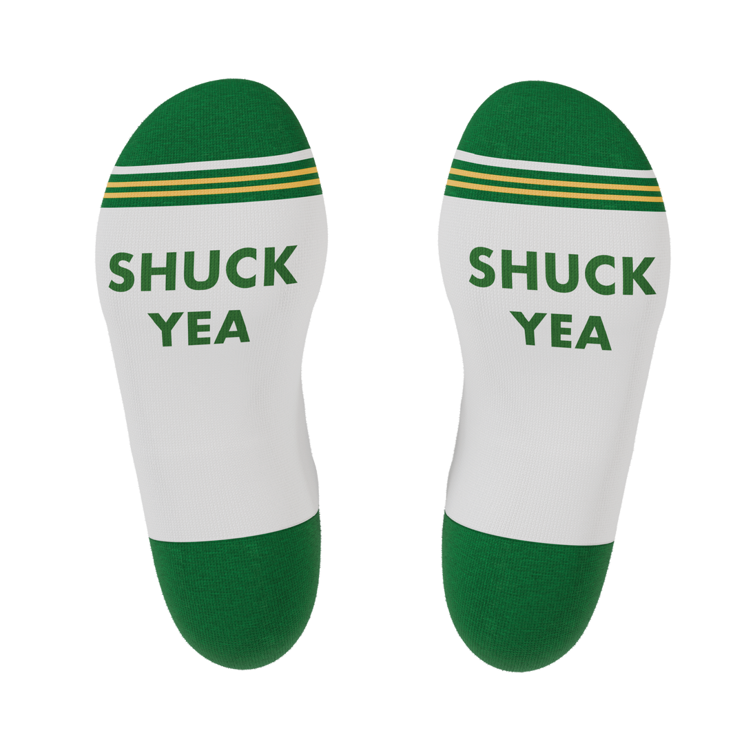 The Shuck Yea | Corn Heel Hammock™ Ankle Socks