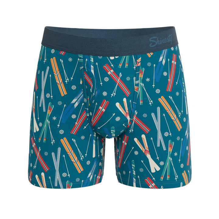Shinesty "The Ski In Ski Out" Retro Ski Ball Hammock® Pouch Underwear