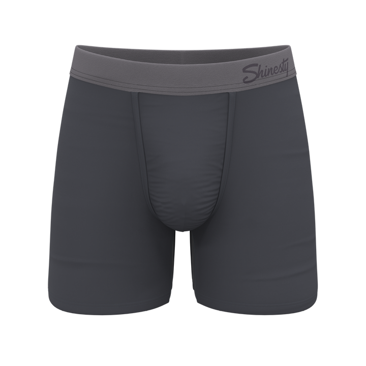 Slate Expectations: Grey Tonal Ball Hammock® Pouch Boxer Briefs