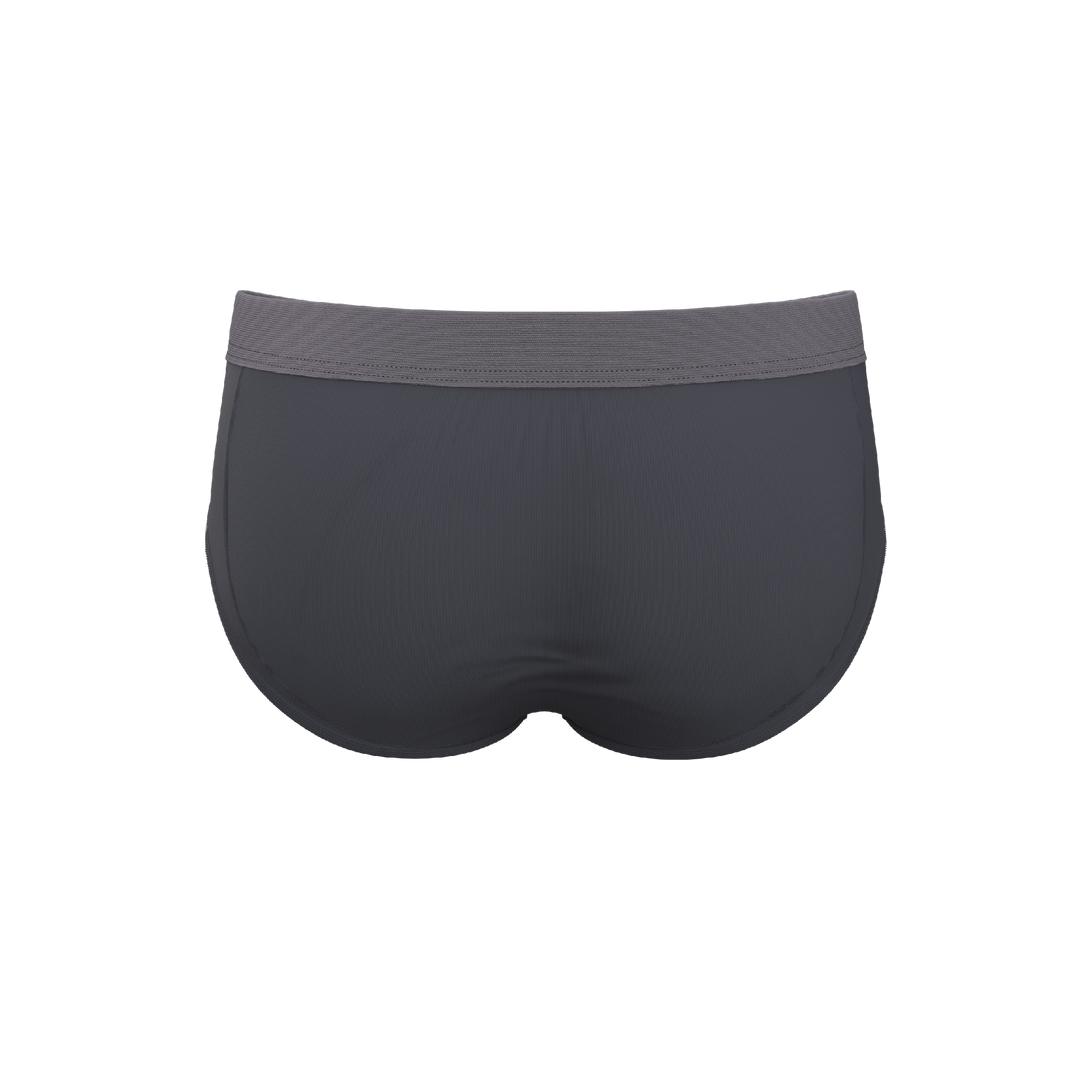Shinesty "Slate Expectations" Grey Tonal Ball Hammock® Pouch Underwear Briefs