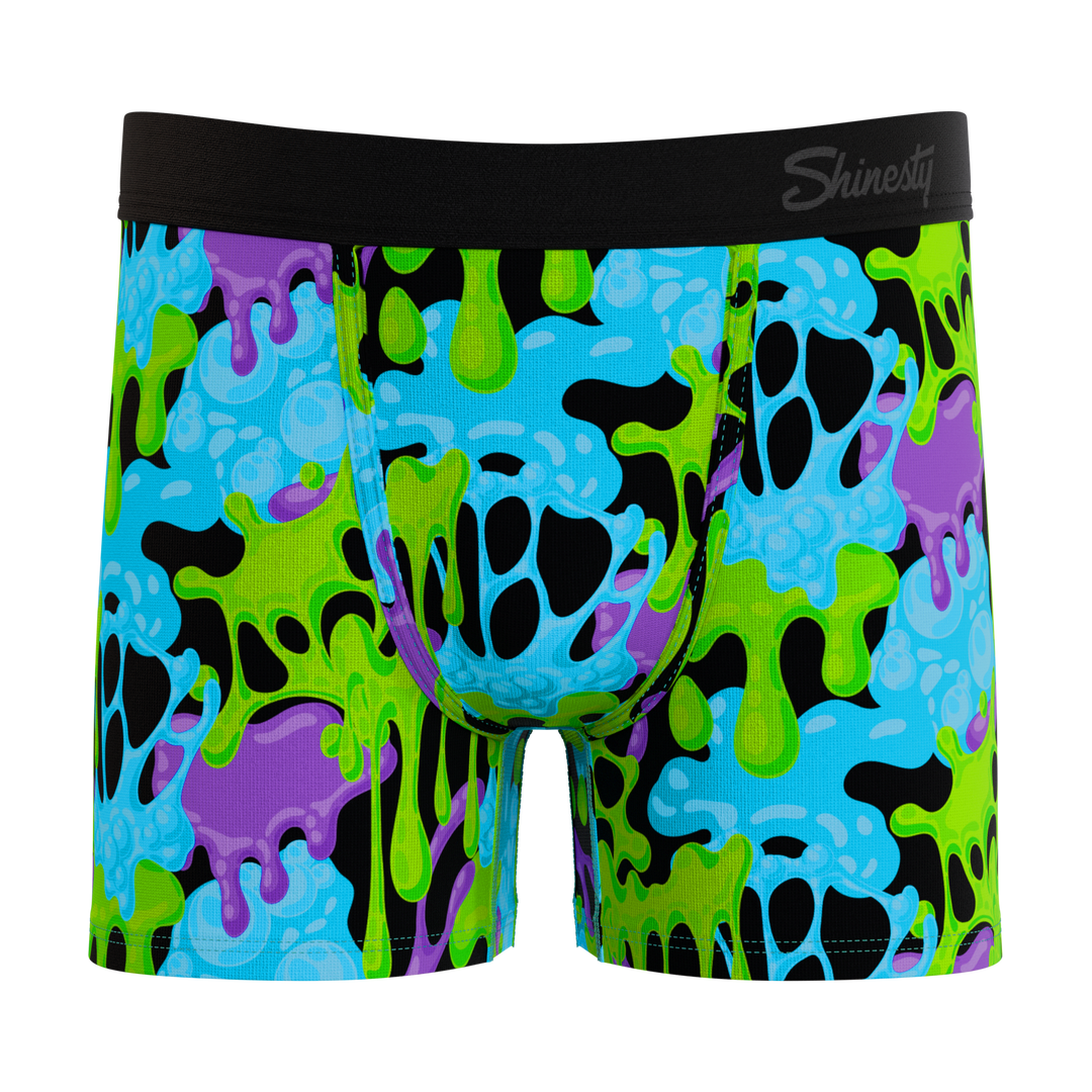Shinesty The Slime Time slime print youth boxer briefs – kids slime print youth boxer briefs