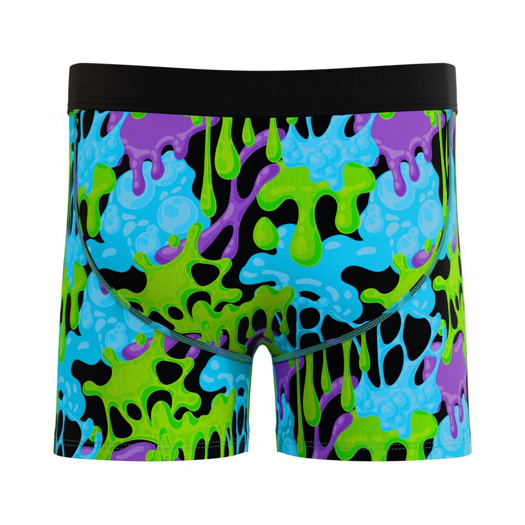 Shinesty The Slime Time slime print youth boxer briefs – kids slime print youth boxer briefs