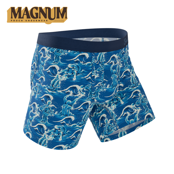 Shinesty The Slippery When Wet naughty wave Ball Hammock Magnum Big Pouch – men's big pouch boxer