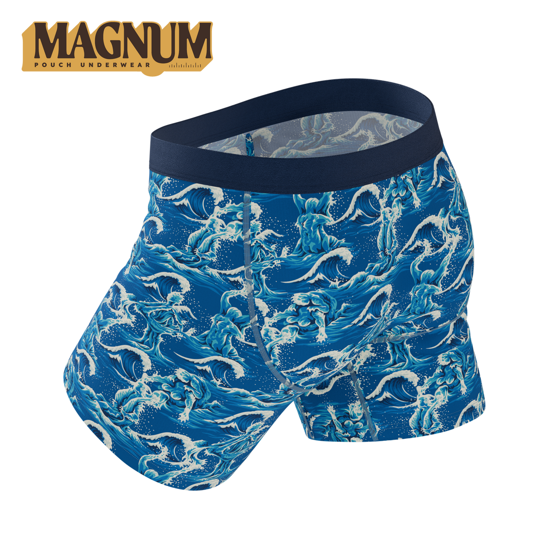 Shinesty The Slippery When Wet naughty wave Ball Hammock Magnum Big Pouch – men's big pouch boxer