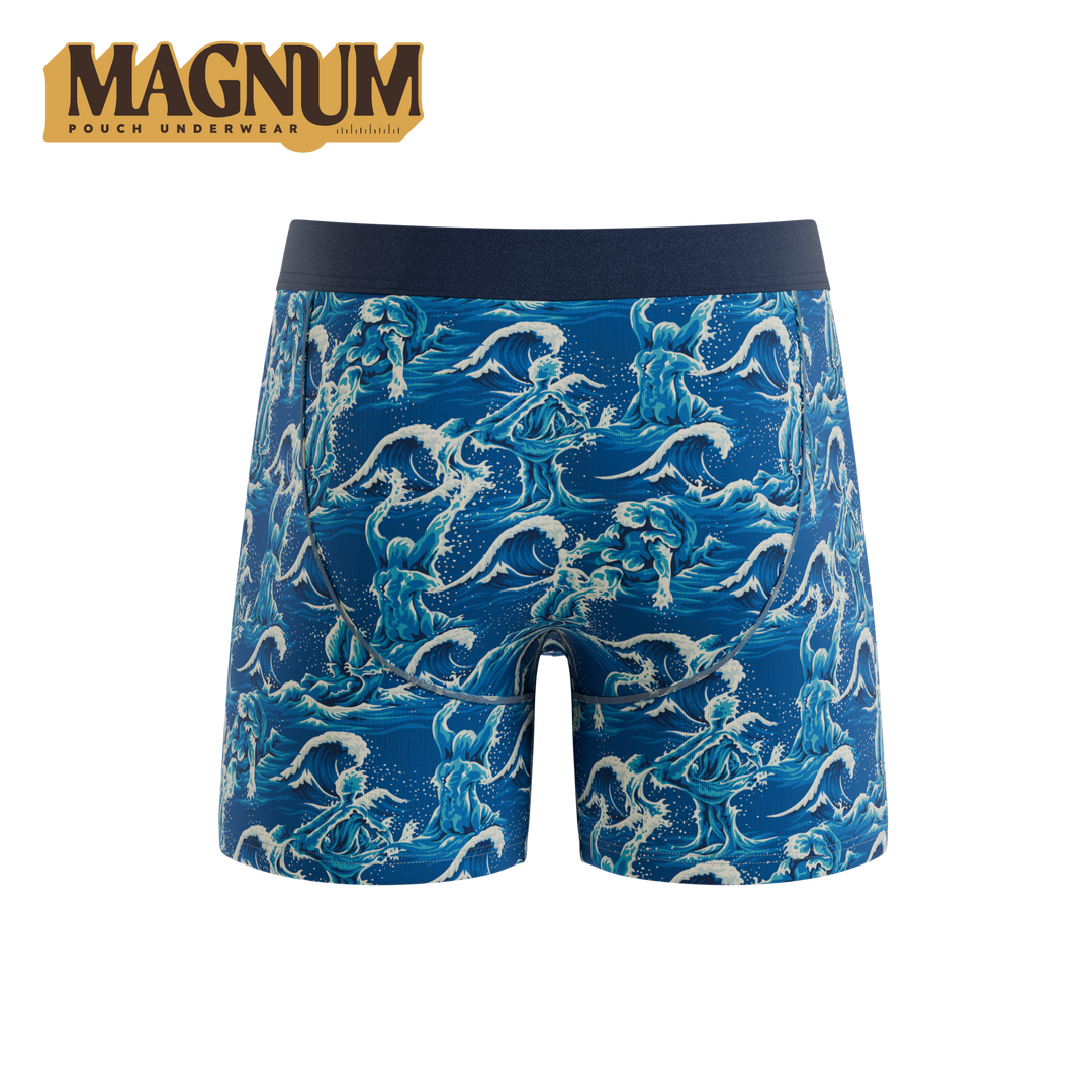 Shinesty The Slippery When Wet naughty wave Ball Hammock Magnum Big Pouch – men's big pouch boxer