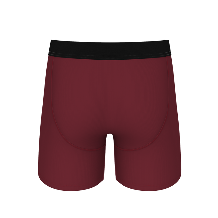 The Sommelier | Burgundy Ball Hammock® Pouch Underwear With Fly