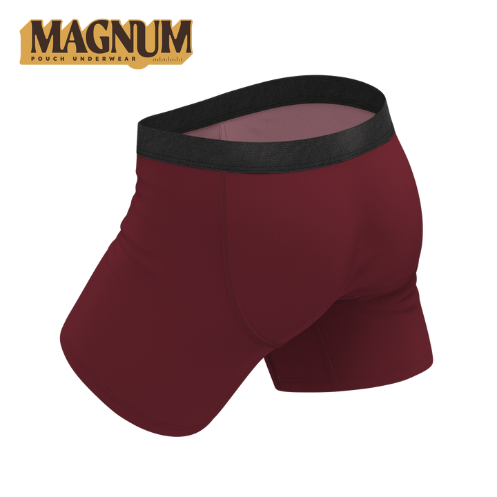 The Sommelier: Burgundy Ball Hammock® Magnum Big Pouch Underwear