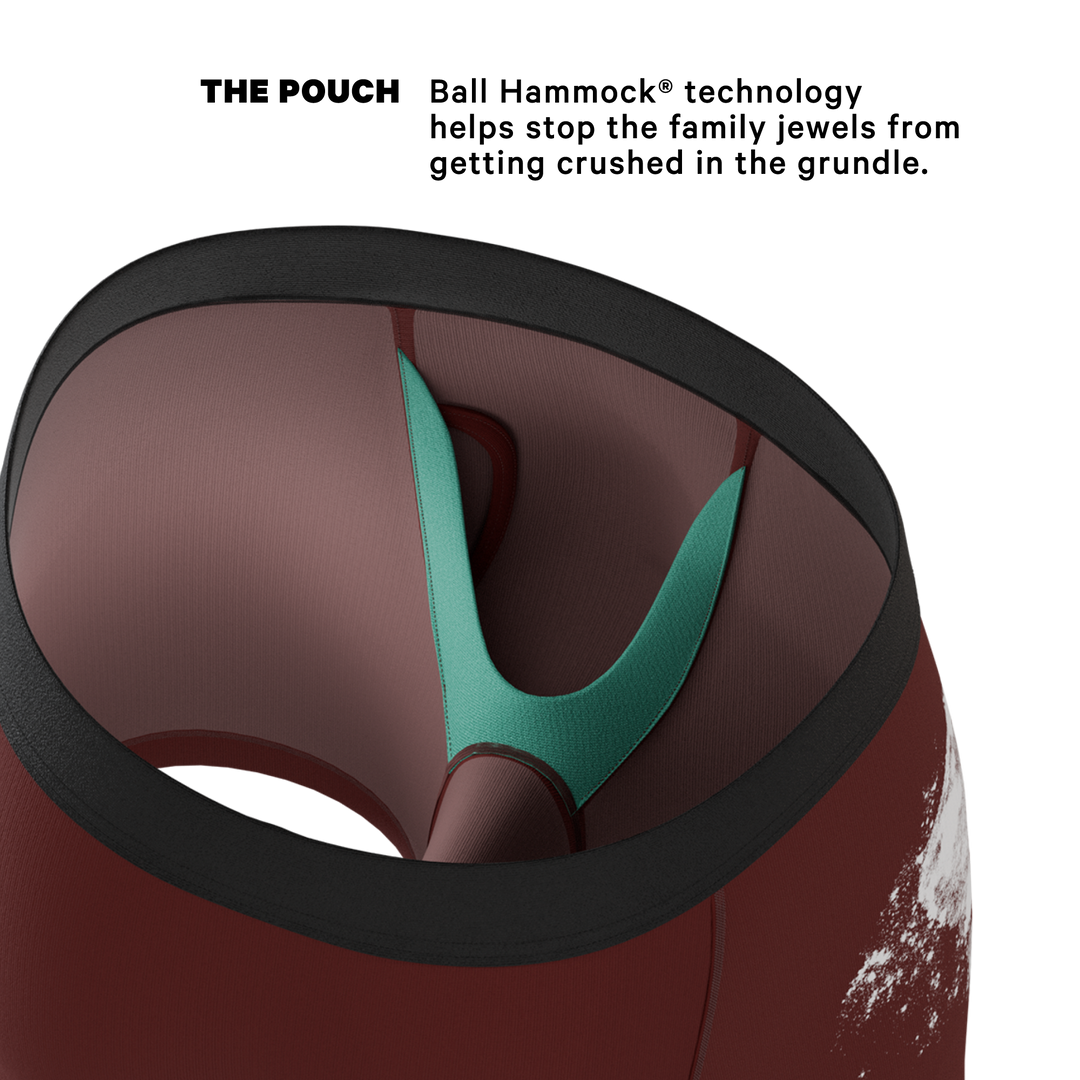 The Sous Chef | Flour Hand Print Ball Hammock® Pouch Underwear With Fly