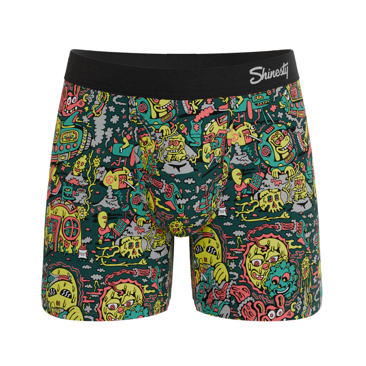 Shinesty x Killer Acid "The Spaced Out" Ball Hammock® Magnum Big Pouch Underwear