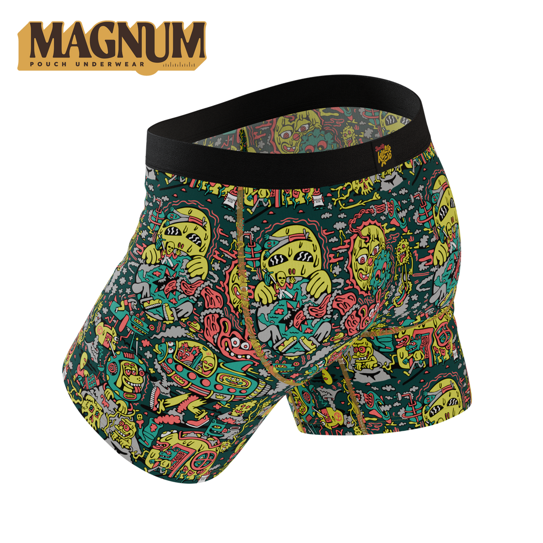 Shinesty x Killer Acid "The Spaced Out" Ball Hammock® Magnum Big Pouch Underwear