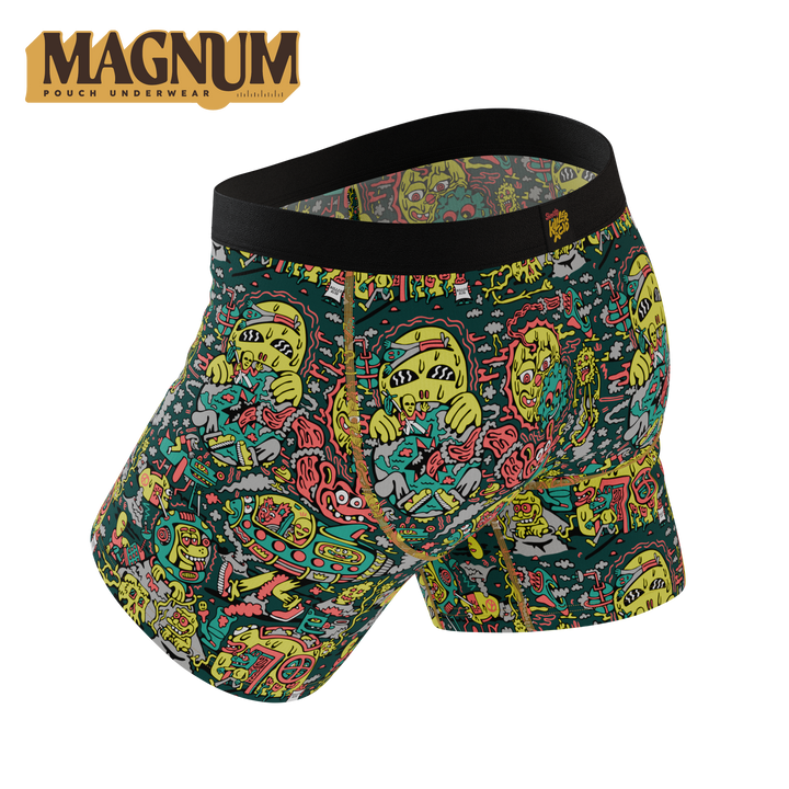 Shinesty x Killer Acid "The Spaced Out" Ball Hammock® Magnum Big Pouch Underwear