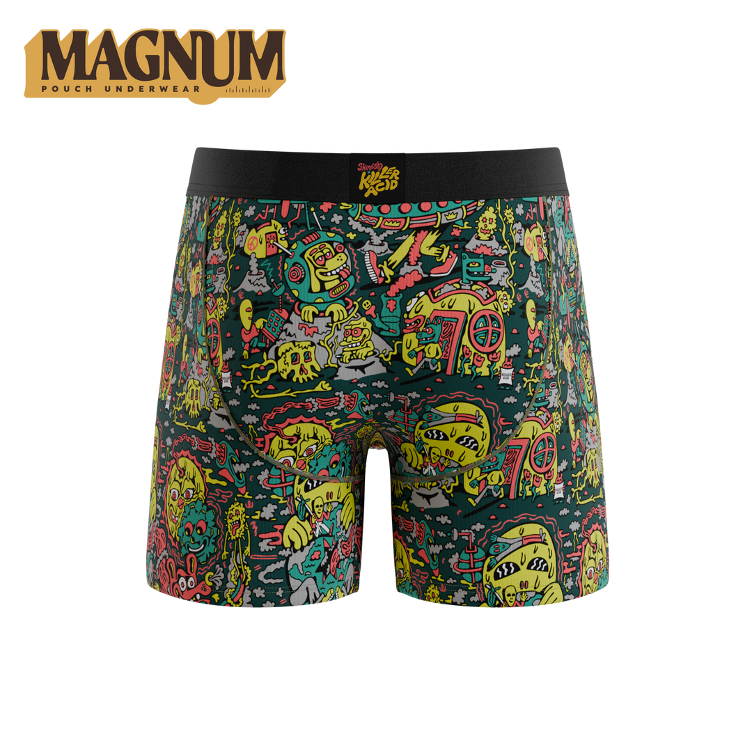 Shinesty x Killer Acid "The Spaced Out" Ball Hammock® Magnum Big Pouch Underwear