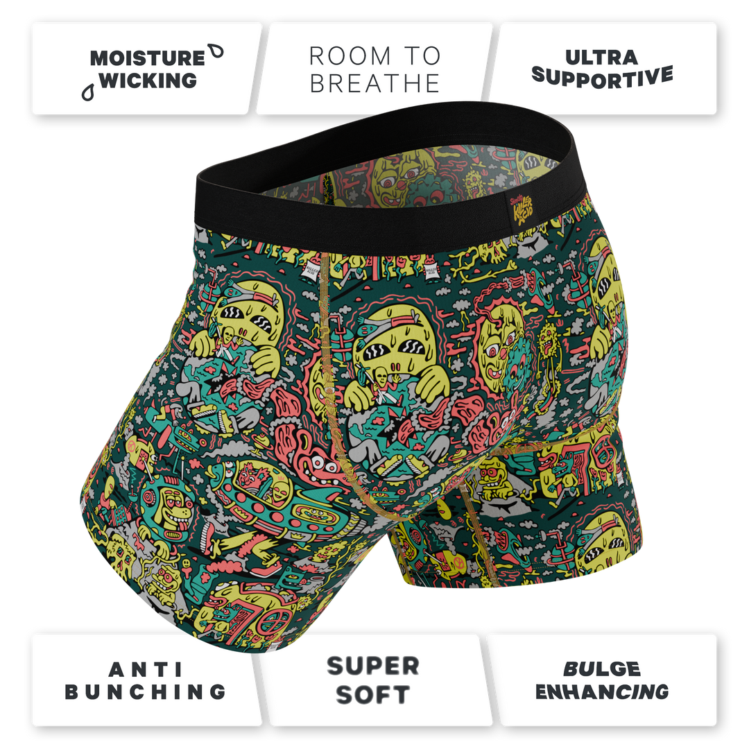 The Grand Slam | Hot Dog & Baseball Ball Hammock® Pouch Underwear