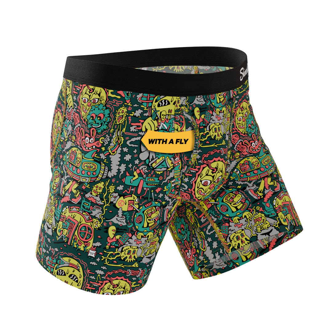 Shinesty x Killer Acid "The Spaced Out" Ball Hammock® Pouch Underwear