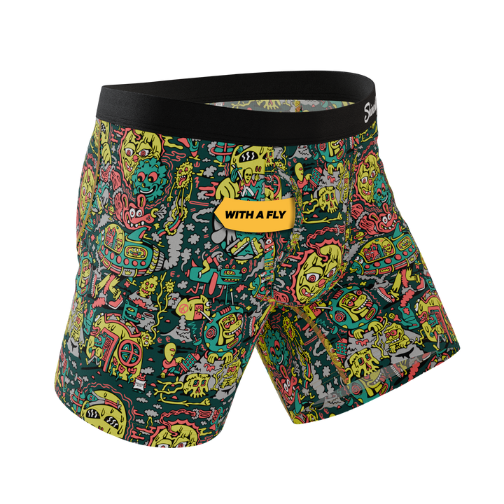 Shinesty x Killer Acid "The Spaced Out" Ball Hammock® Pouch Underwear