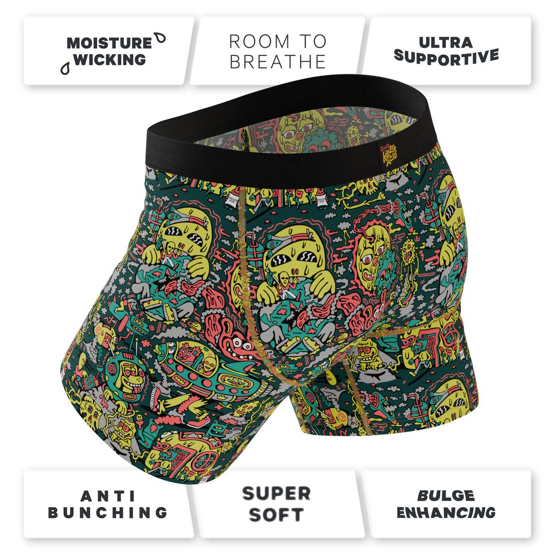Shinesty x Killer Acid "The Spaced Out" Ball Hammock® Pouch Underwear