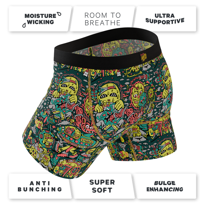 Shinesty x Killer Acid "The Spaced Out" Ball Hammock® Pouch Underwear