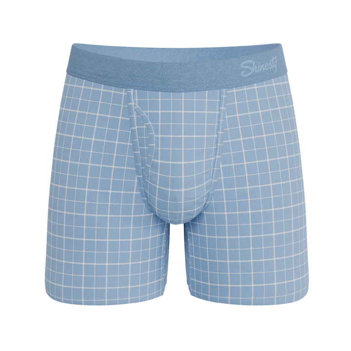 Shinesty Ball Hammock® Pouch Underwear - Spick & Span Window Pane Plaid