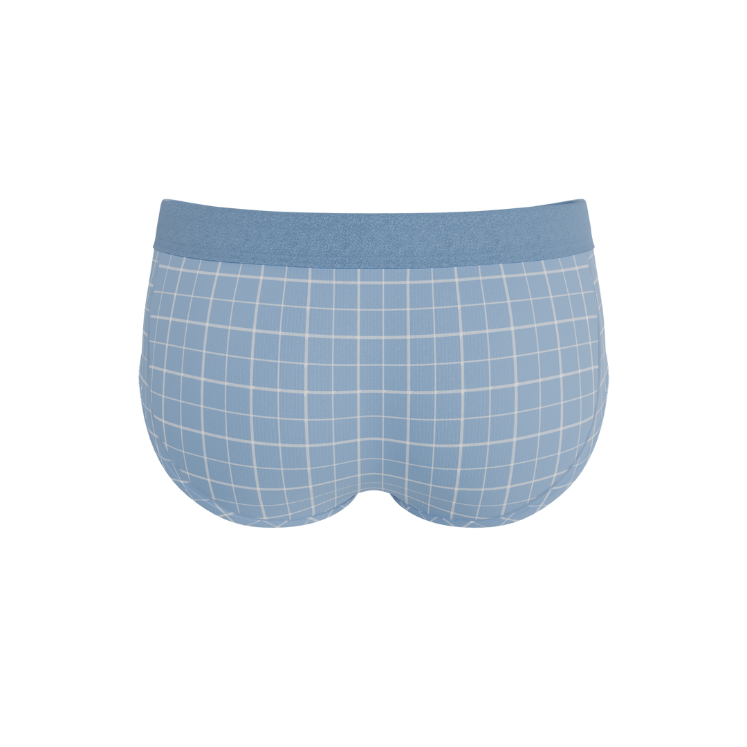 Men's Ball Hammock® Pouch Briefs - The Spick & Span - Blue Windowpane Plaid
